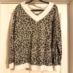 Leopard Print Sweater